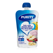 PURITY 8M POUCH -YOGILICIOUS BANANA, MIXED BERRIES
