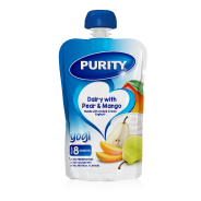 PURITY 8M POUCH - YOGILICIOUS PEAR AND MANGO - 110ML
