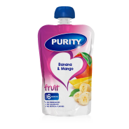 PURITY 6M POUCH BANANA AND MANGO 110ML