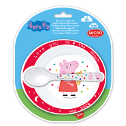 Peppa Pig 2 Piece Toddler Micro Set