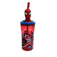Spiderman Midnight Flyer 3D Figurine Tumbler 360Ml
