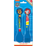 Paw Patrol Pup Power 2 Piece PP Cutlery Set