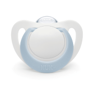 NUK Silicone Genius Soother - Blue (0-2 Months) 