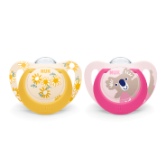 NUK Silicone Star Soother (18-36 Months) - 2 Pack