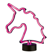 Neon LED Light Unicorn - Pink