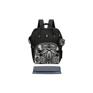 Totes Babe Alma Zepher Diaper Backpack - Black