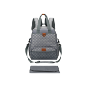 Totes Babe Popcorn Diaper Backpack - Grey