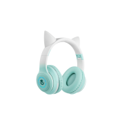 Whisker Series Bluetooth Cat Ear Headphones - Aqua