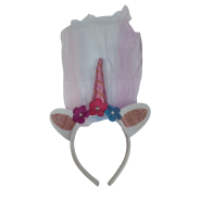 Party Express Unicorn Head Piece And Veil 