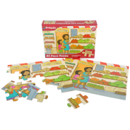 A4 WOODEN PUZZLE 24 PIECE - HEALTH AND FAMILY