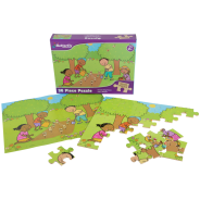 A4 WOODEN PUZZLE 36 PIECE - OUR WORLD - 10 DESIGNS