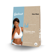 Lace Feeding Bra Medium White