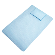 Lunakins 4PC Duvet Cover Set - Blue