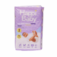 Happi Baby Size 2 Nappies - 75s
