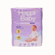 Happi Baby Size 3 Nappies - 60s