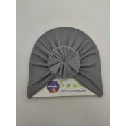 BABY TURBAN GREY