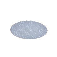 Round Rug - Grey Dots 