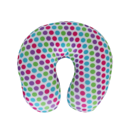 Snuggletime Microbead Toddler Neck Cushion - Dots - 34 x 30 x 6cm