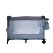 Snuggletime Stay Safe Fitted Sheet – Lrg Campcot - Stars - 72 x 104cm