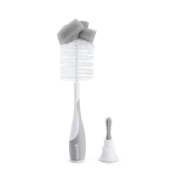 Munchkin Sponge Bottle and Nipple Brush - Grey