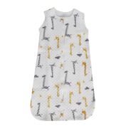 Quilted Cotton Sleep Sac - Giraffe 0-6m