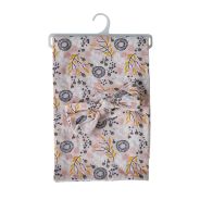 Swaddling Blanket and Headband Set - Pink