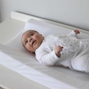 Snuggletime Afterbath Mattress Cover - Towelling Blue