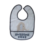 Snuggletime Stay-Dry Bibs - 2PK - Grey