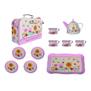 Home Metal Tea Party Storage Set