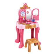 Miniglam Vanity Table With A Functional Mirror 