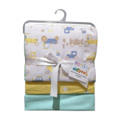 Bonbebe Flannel Receivers (3 Pack) - Vehicle
