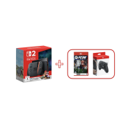 Nintendo Switch 2 Mario Kart World + FC26 And Pro Controller Bundle 