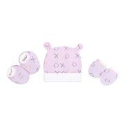 Bamboo 3 Piece Newborn Set - Pink