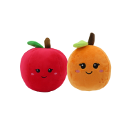 Smoochy Pet Pals Apple and Orange Soft Pet Toy