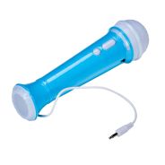 Microphone With Lights & Music Blue