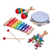 Wooden Musical Bag Set
