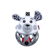 Balibazoo Dog Rattle - Grey
