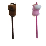 Reggies Stick Horse or Unicorn with Sound 68cm