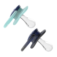 Dr Brown's Stage 1 Advantage Pacifier (2PK) - Blue