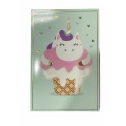 Unicone Greeting Card