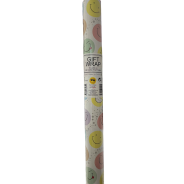 Pastel Faces Wrapping Paper 2m