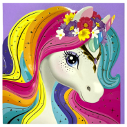 Card Group Sparkling Diamond Unicorn Card