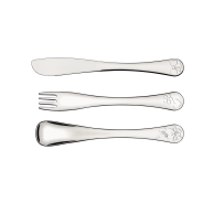 Tramontina Le Petit Stainless Steel 3 Piece Cutlery Set (Rabbit)