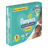 Pampers Active Baby New Born Jumbo Pack 96