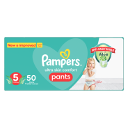 Pampers Active Baby Size 5 Jumbo Pack Nappy Pants 50