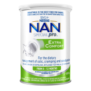 NESTLÉ NAN SPECIALpro EXTRA COMFORT infant formula for special medical purposes from 0 to 12 months