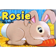 Diervormige Boek Rosie Die Hasie