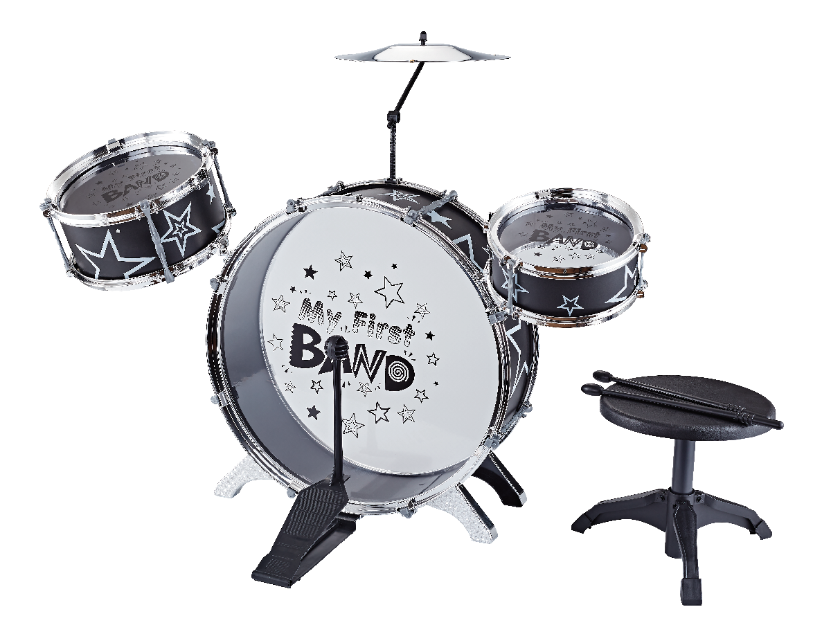 Rockstarz Drum Set Black | Babies R Us Online