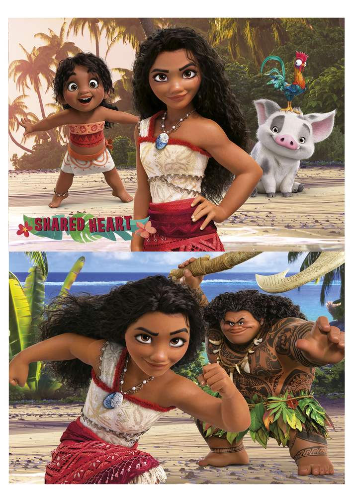 Disney Moana 2 Puzzles 2x100 Piece | Babies R Us Online