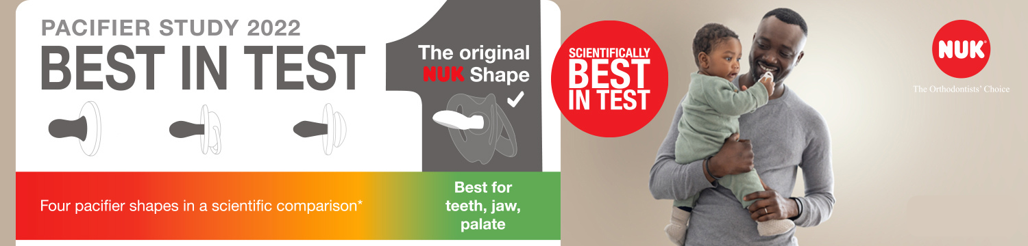The study asks: What shape of teat is the best for pacifiers?